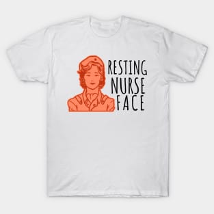 Resting Nurse Face T-Shirt